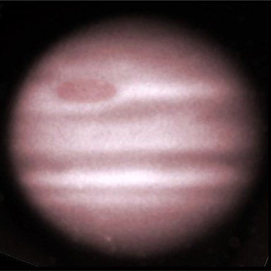 photo of Jupiter taken in 1890 at Lick Observatory