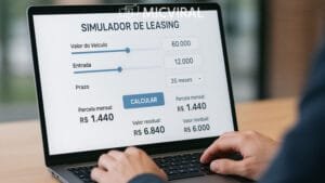 Leasing de veículos simulador