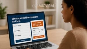Simulação financiamento carro