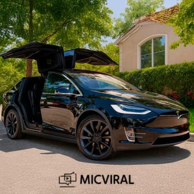 Elegância, potência e tecnologia definem o Tesla Model X Long Range no segmento premium. Carros elétricos 7 lugares