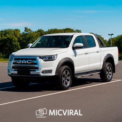 Carros elétricos da Jac Motors: A picape elétrica JAC iEV330P combina ótimo torque e baixo custo operacional! Carros elétricos da Jac Motors