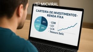 Carteira de investimentos Renda Fixa