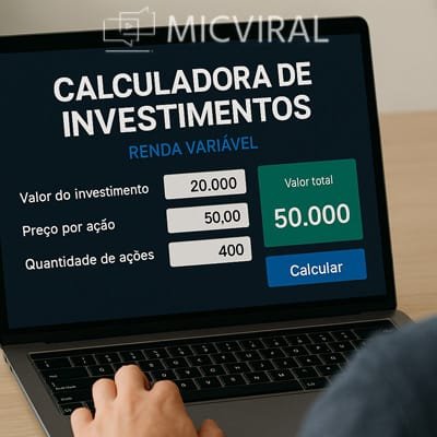 Calculadora de investimentos renda variável