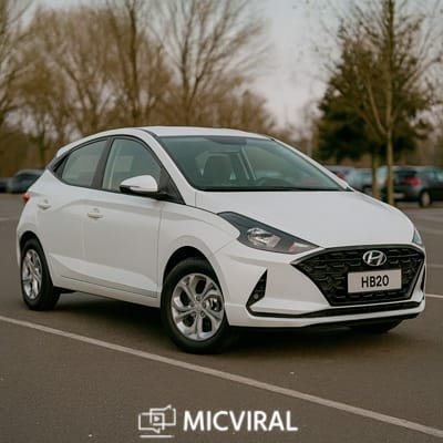 Equilíbrio e praticidade no dia a dia com o Hyundai HB20 financiamento! Hyundai HB20 financiamento