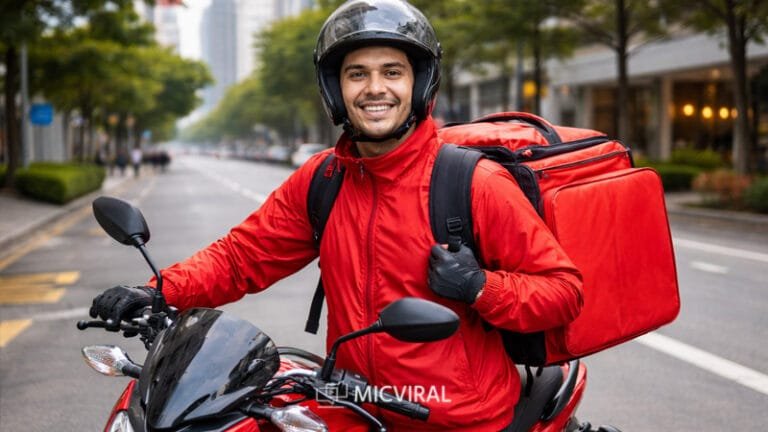 Moto para entregador