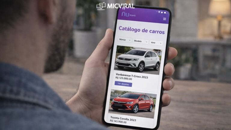 Financiamento automóvel Nubank