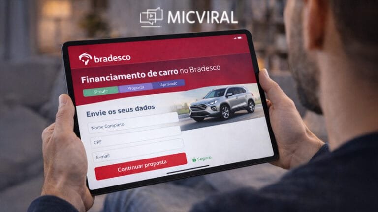 financiamento de carro no Bradesco